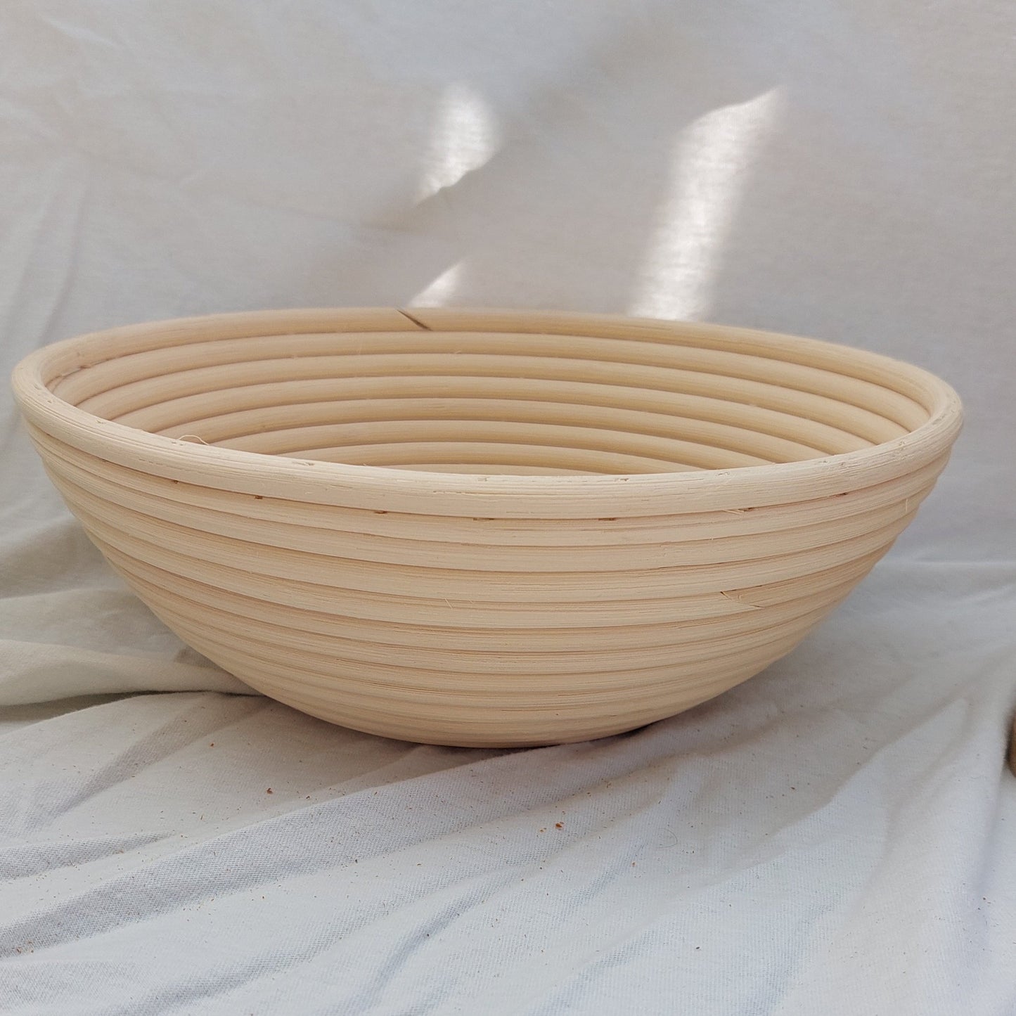 2er Set Glutenfreies Garkörbchen mit Holzscheibe durchgestrichene Ähre groß