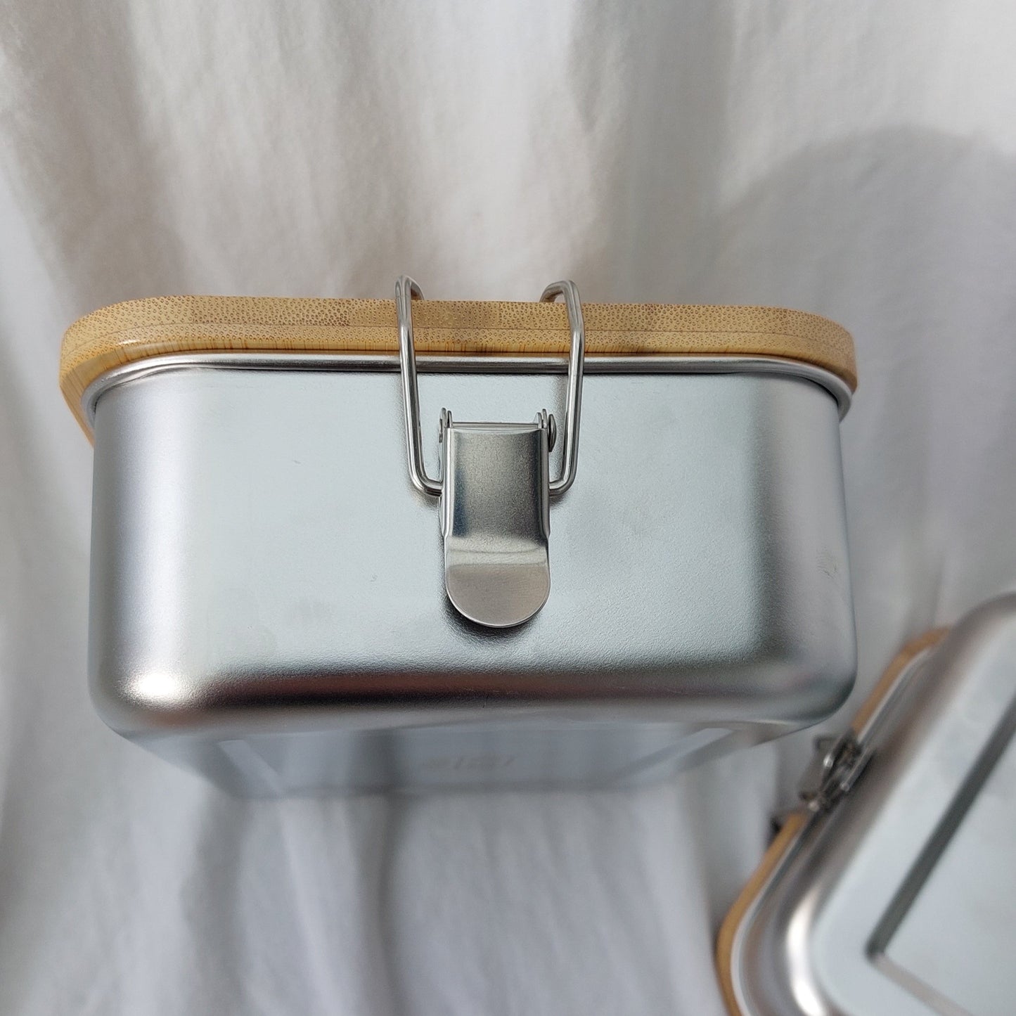 Glutenfreie Edelstahl Brotdose groß 1400 ml