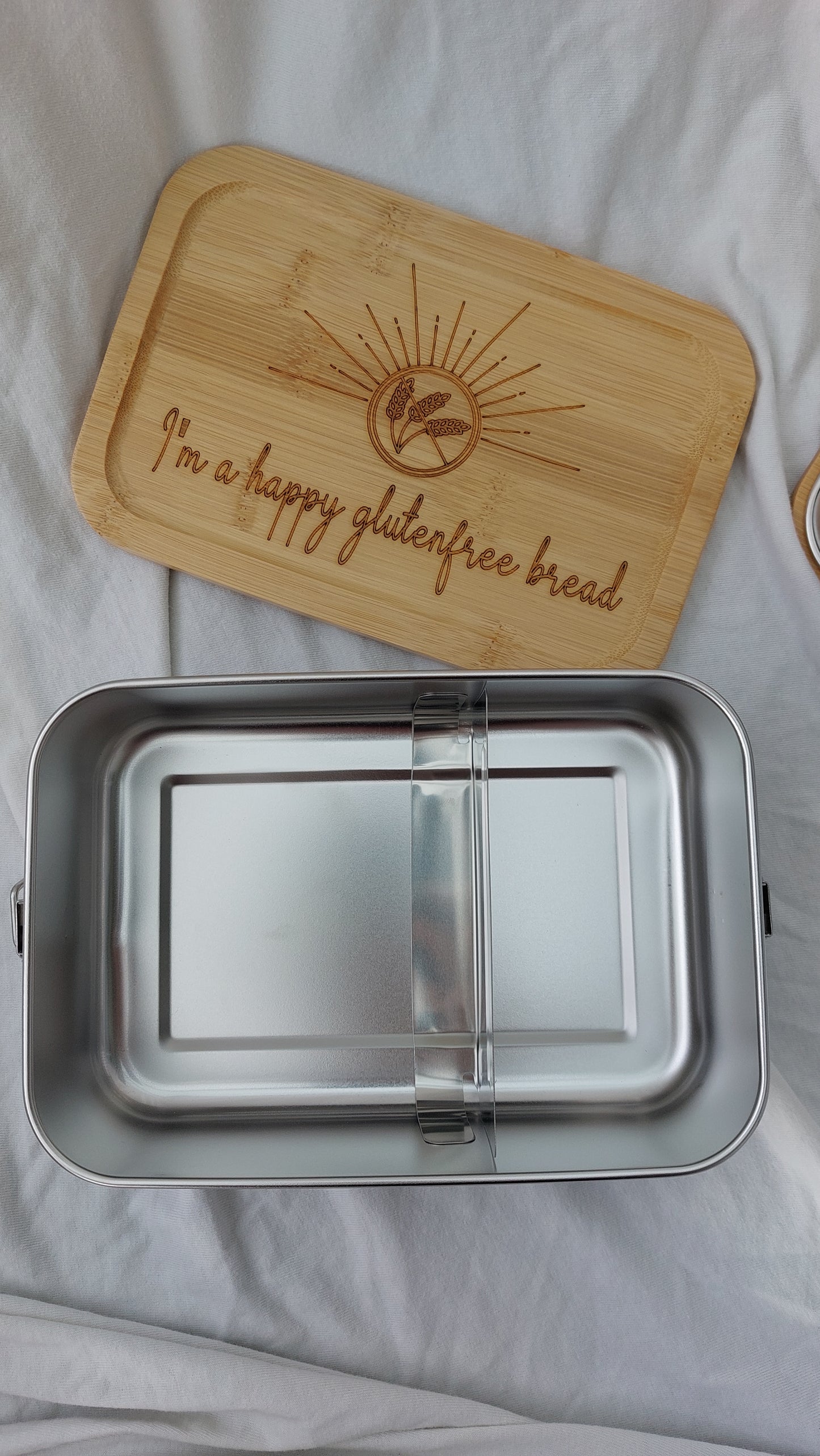 2er Sparset glutenfreie Brotdosen klein und groß