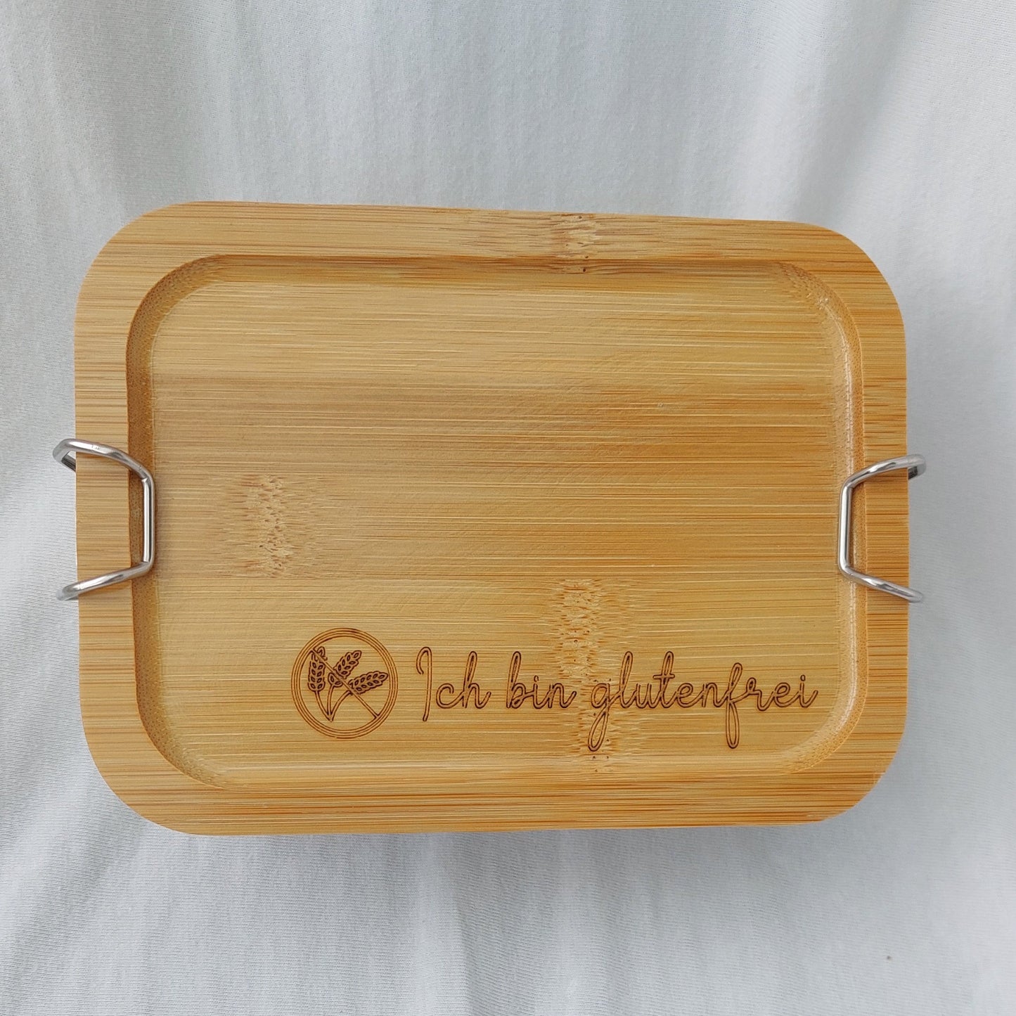 Glutenfreie Edelstahl Brotdose groß 1400 ml