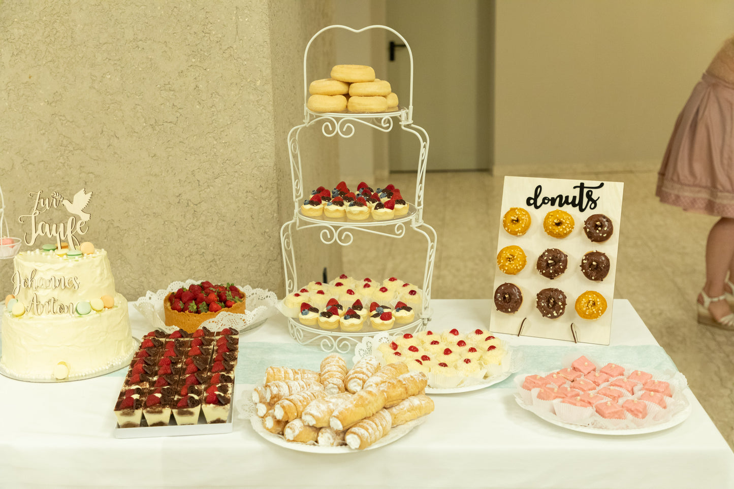 Gutschein für glutenfreien Backkurs Thema Sweet Table